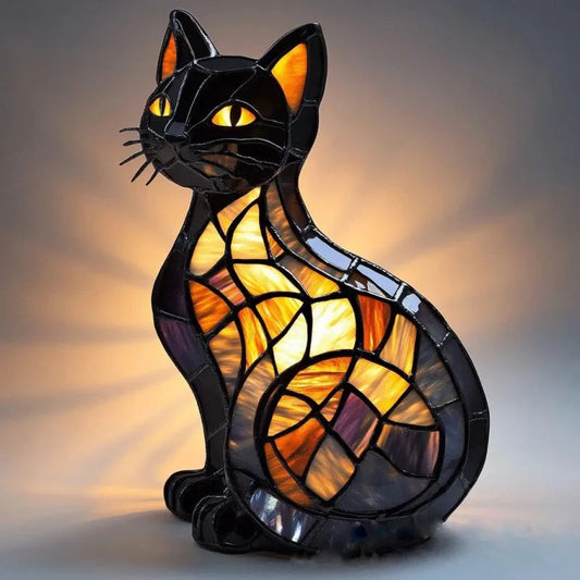 WhiskaGlow - Lampe lumineuse chat Midnight