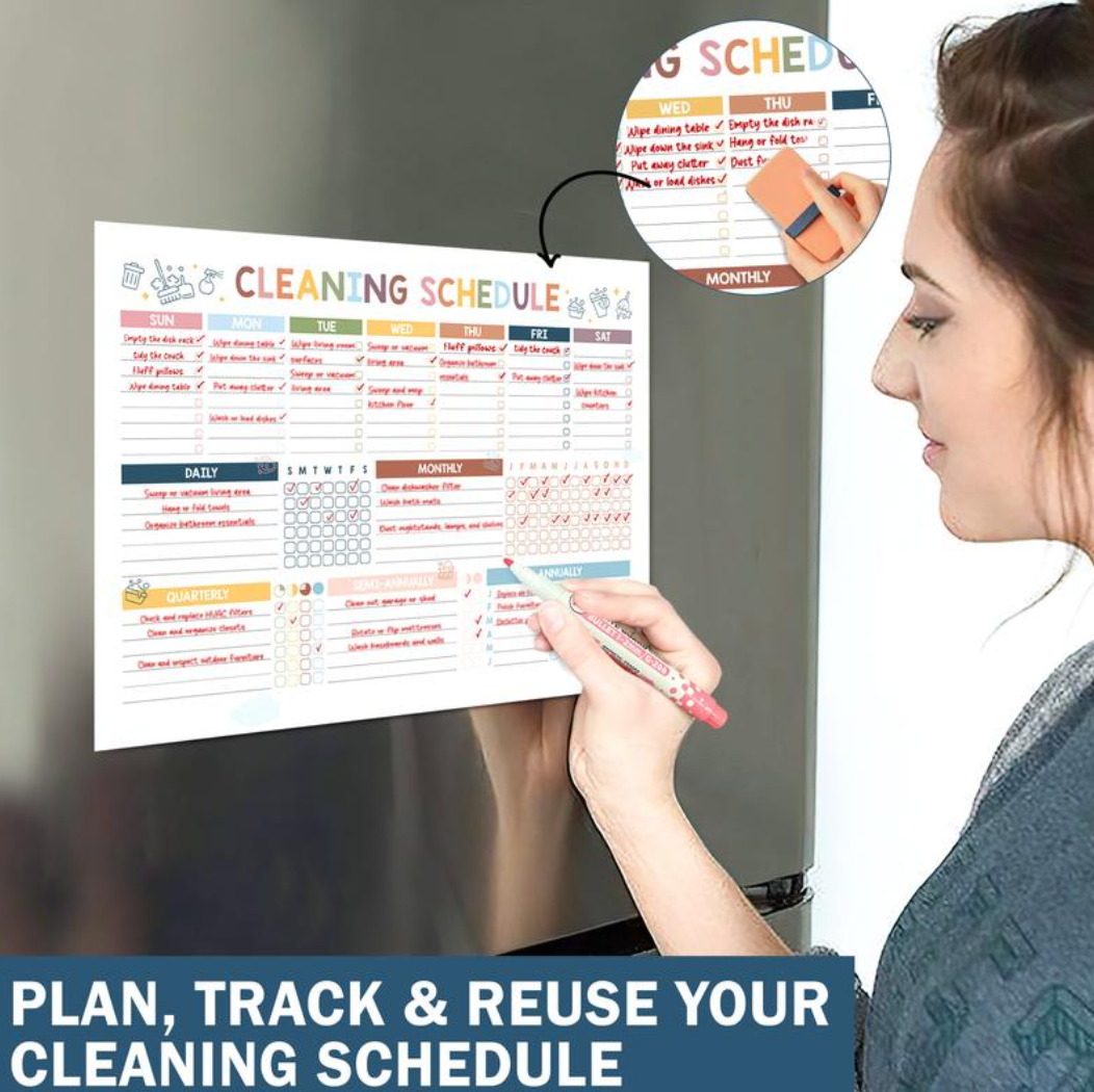 ADHD Cleaning Planner 2026