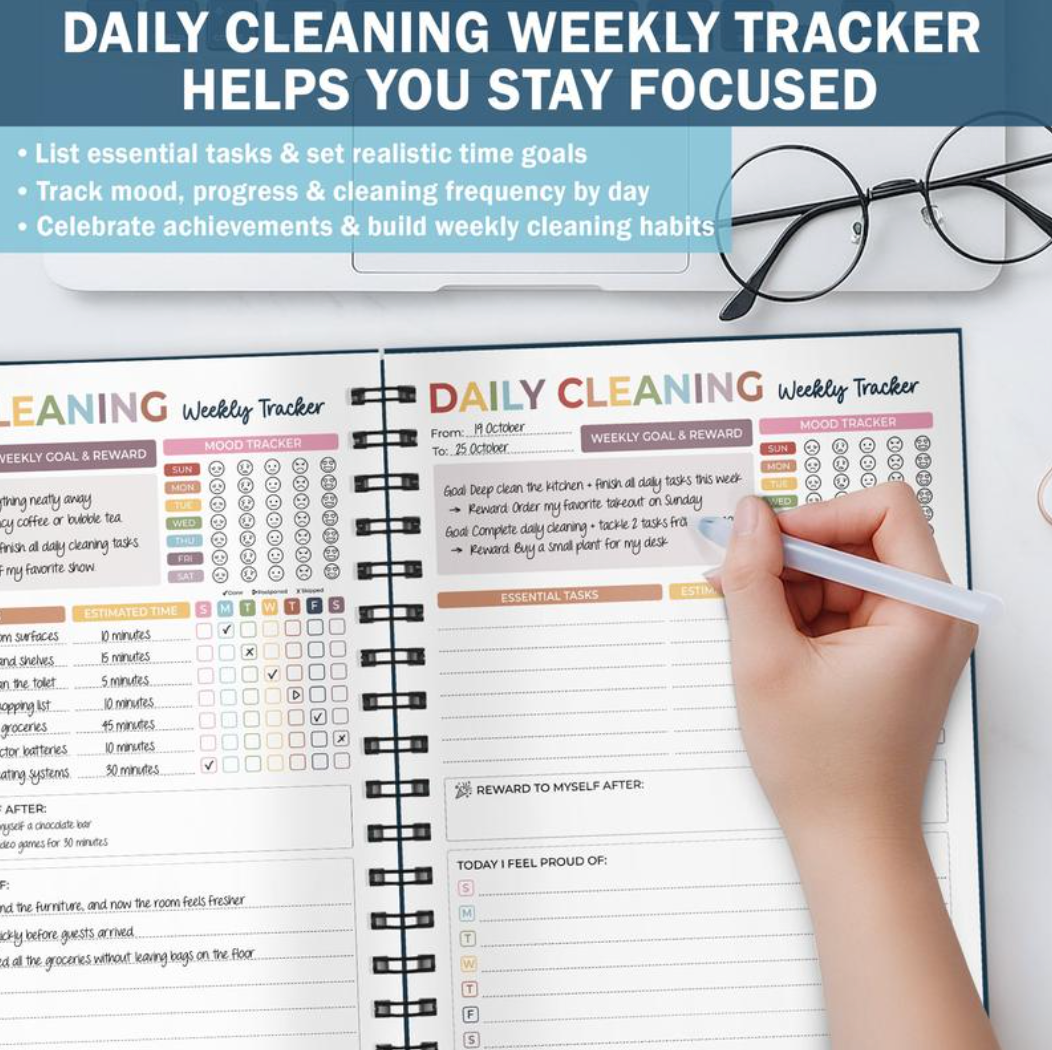 ADHD Cleaning Planner 2026