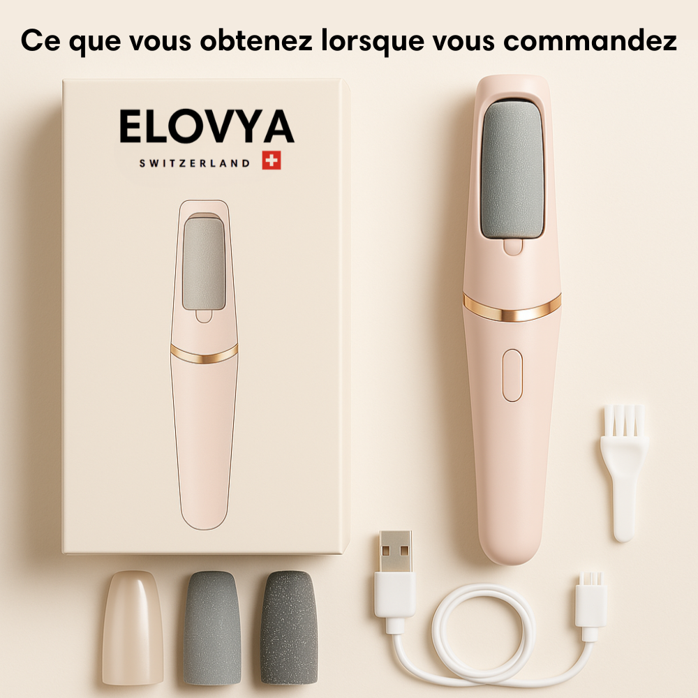 Silky Bliss Pro – Des pieds doux sans rendez-vous