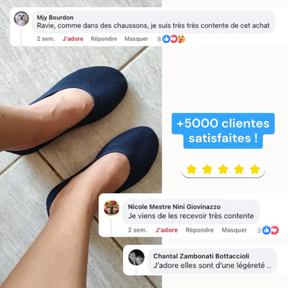 Simona™ - Ballerines à confort orthopédique
