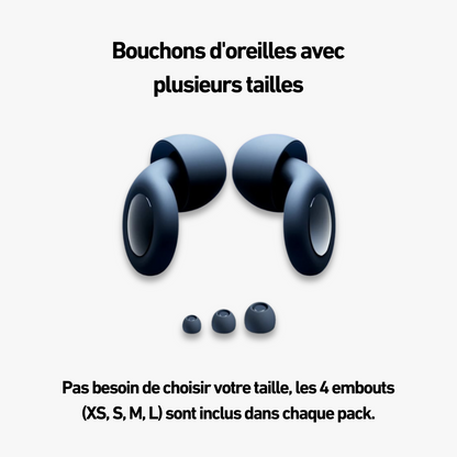 Bouchons d'oreilles WavPlugs + Boîtier Offert