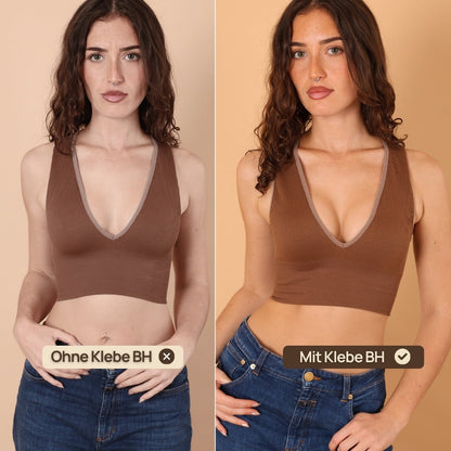 Trägerloser Pushup Klebe-BH™ - Ideal für rückenfreie & trägerlose Outfits