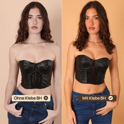 Trägerloser Pushup Klebe-BH™ - Ideal für rückenfreie & trägerlose Outfits