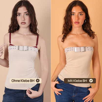 Trägerloser Pushup Klebe-BH™ - Ideal für rückenfreie & trägerlose Outfits